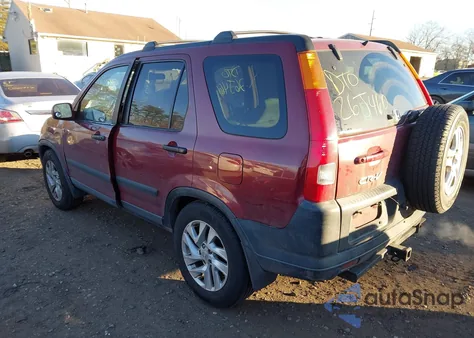 2003 Honda Cr-V Ex z USA, uszkodzony, nr VIN SHSRD78863U140793